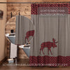 Moose on the Loose Shower Curtain