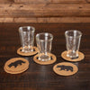 Hibernate Here Coasters - Set of 6