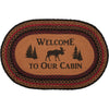 Antler Arrival Oval Rug