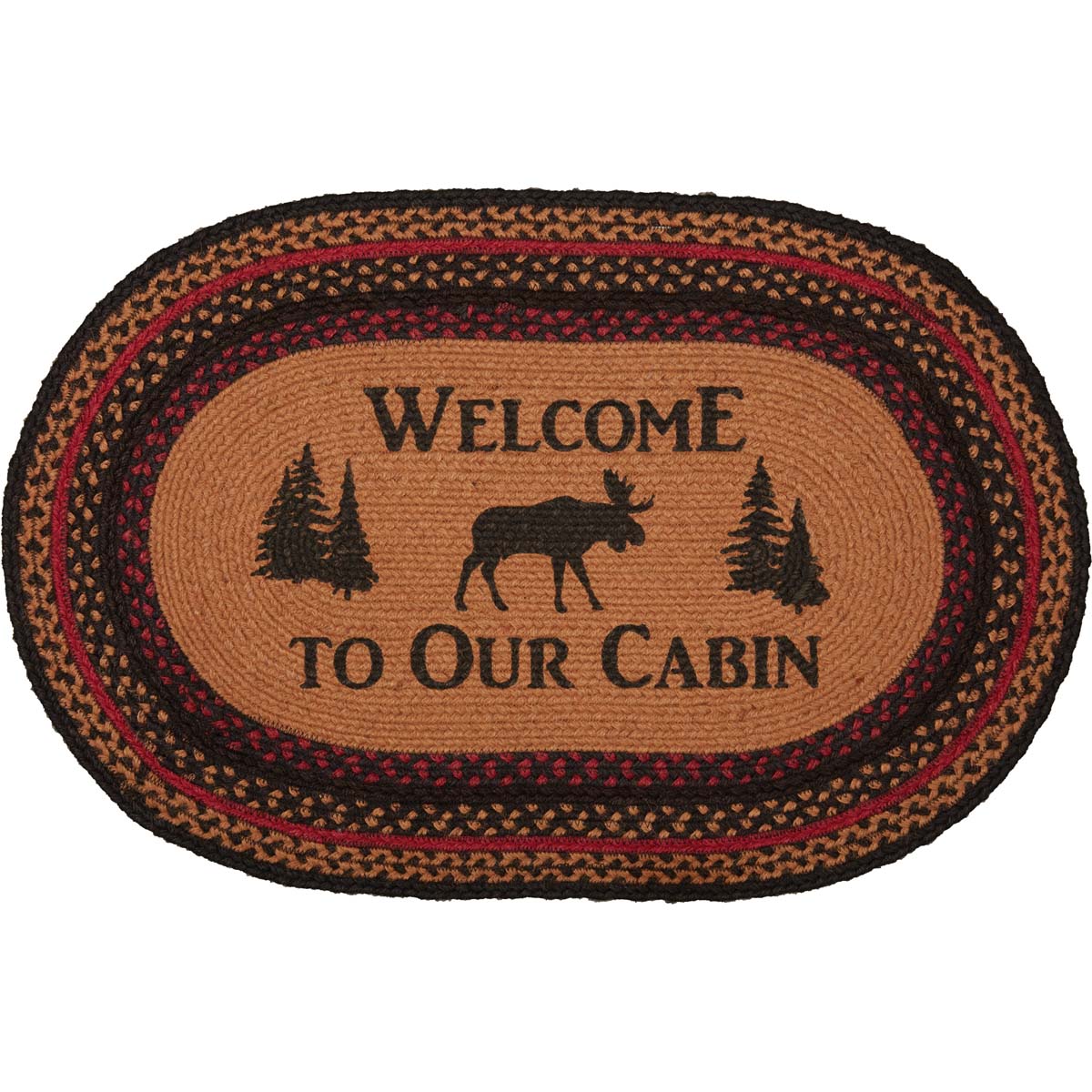 Antler Arrival Oval Rug