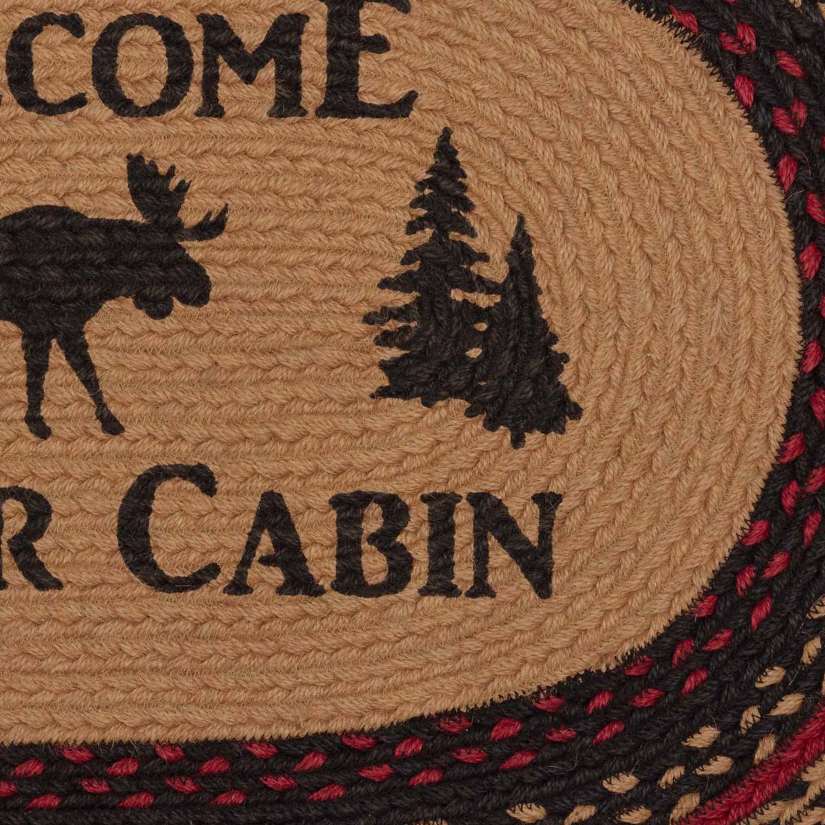 Antler Arrival Oval Rug