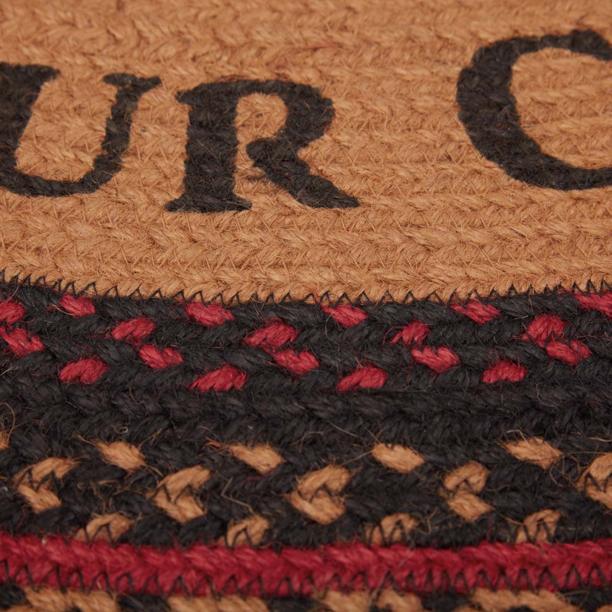 Antler Arrival Half-Round Rug