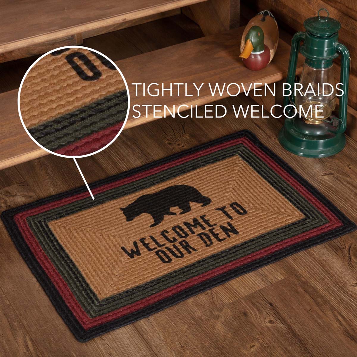 Hibernate Here Welcome Rug