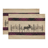 Moose on the Loose Placemats - Set of 2