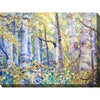 Sunlit Forest Outdoor Wall Art