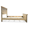 Denton Rough Sawn Bed with Live Edge Accents