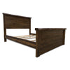 Denton Rough Sawn Bed with Live Edge Accents