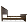 Denton Rough Sawn Bed with Live Edge Accents