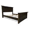 Denton Rough Sawn Bed with Live Edge Accents