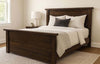 Denton Rough Sawn Bed with Live Edge Accents