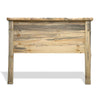Denton Rough Sawn Solid Slab Headboard