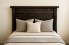 Denton Rough Sawn Solid Slab Headboard