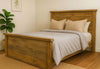 Denton Smooth Sawn Bed with Live Edge Accents