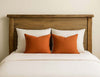 Denton Smooth Sawn Solid Slab Headboard