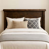 Denton Smooth Sawn Solid Slab Headboard