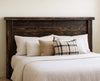 Denton Smooth Sawn Solid Slab Headboard