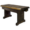 Lima Live Edge 45 Inch Bench - Provincial Stain