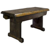 Lima Live Edge 45 Inch Bench - Provincial Stain