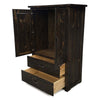 Columbia Armoire - Jacobean Stain
