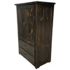 Columbia Armoire - Jacobean Stain