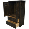 Columbia Armoire - Jacobean Stain