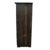 Lima Live Edge Armoire - Jacobean Stain