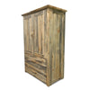 Lima Live Edge Armoire - Clear Lacquer