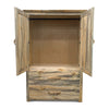 Lima Live Edge Armoire - Clear Lacquer