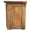 Fort Worth 3 Drawer Nightstand with Forged Iron Accents