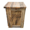 Fort Worth 3 Drawer Nightstand with Forged Iron Accents