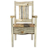 Lima Live Edge Dining Captain's Chair