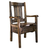 Lima Live Edge Dining Captain's Chair