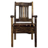 Lima Live Edge Dining Captain's Chair