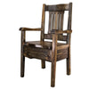 Lima Live Edge Dining Captain's Chair