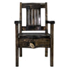Lima Live Edge Dining Captain's Chair