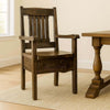 Lima Live Edge Dining Captain's Chair