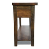 Blackstone Rough Sawn 4 Foot Console Table with Shelf