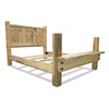 Fort Worth Panel Bed with Footboard Bench