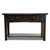 Lima Live Edge 6 Foot Console Table with Shelf