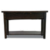 Lima Live Edge 4 Foot Console Table with Shelf