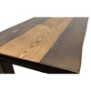 Denton Live Edge End Table with Shelf