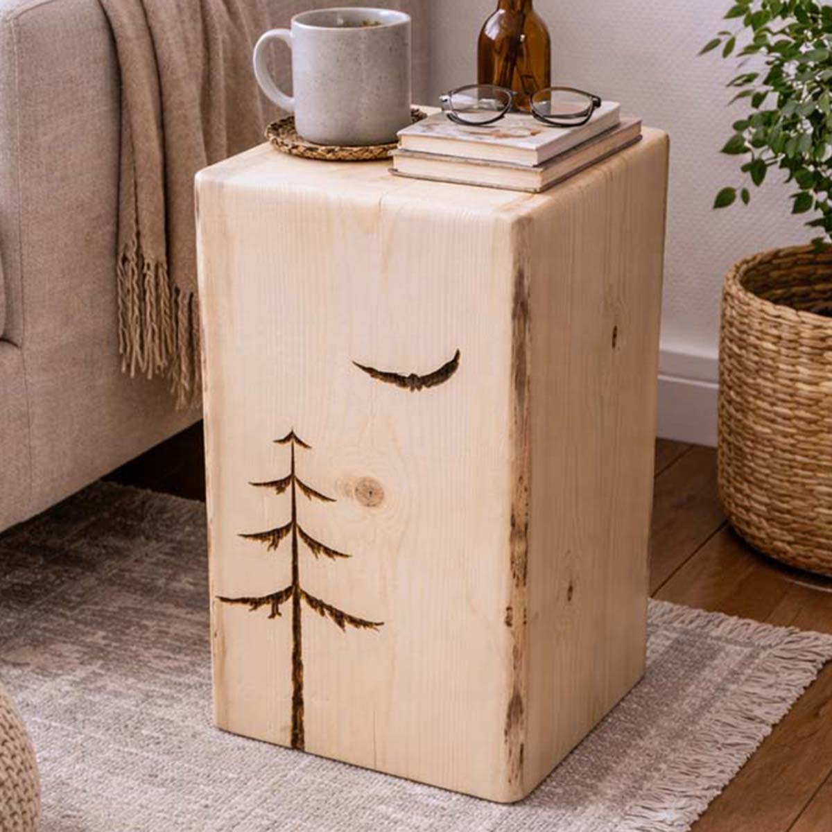 Ridgefire Spruce Cube