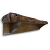 Collins Live Edge American Stain Wall Shelf