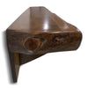 Collins Live Edge American Stain Wall Shelf