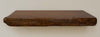 Collins Live Edge American Stain Wall Shelf with Pegs