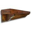 Collins Rough Cut American Stain Wall Shelf