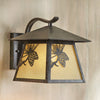 Pinecone Cabin Outdoor Wall Lamp