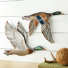 Majestic Mallard Metal Wall Art - Wings Up