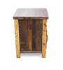 Barnwood Straight Leg 1 Drawer Nightstand with Door
