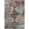 Southwest Blue Haze Rug - 4 x 5